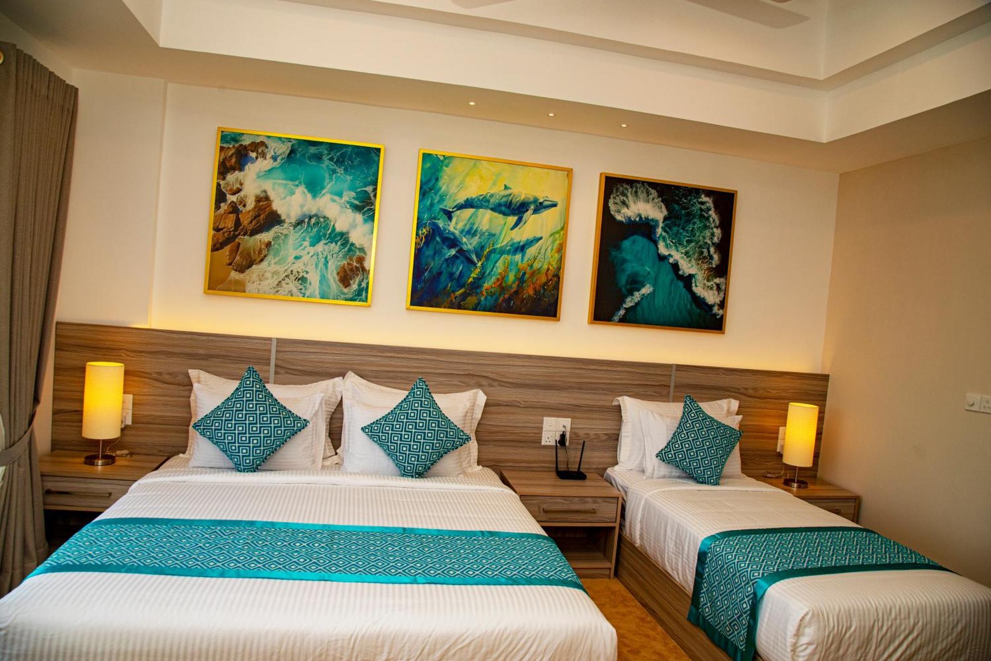 Negombo Ocean Breeze - Bliss On The Beach Luxury Apartments By Serendib Vacation Экстерьер фото